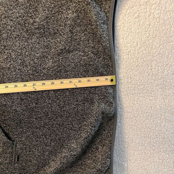 Eddie Bauer Poncho Womens M/L Gray Hood Boho Classic Outdoor Academia Gorpcore - Picture 11 of 13